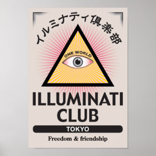 Póster Clube Illuminati Poster-01