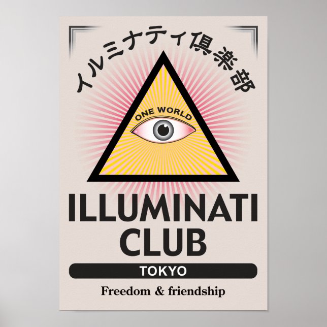 Póster Clube Illuminati Poster-01 (Frente)