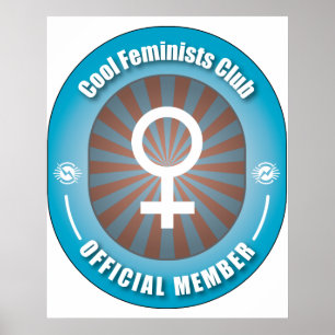 Póster Clube legal das feministas