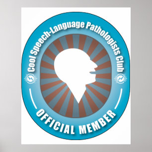Póster Clube legal dos patologistas da Discurso-Língua