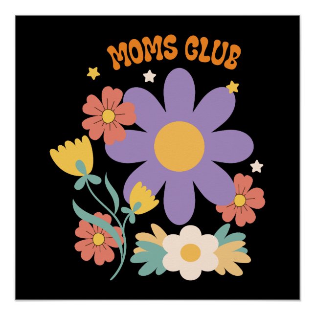 Póster Clube Mães (Frente)