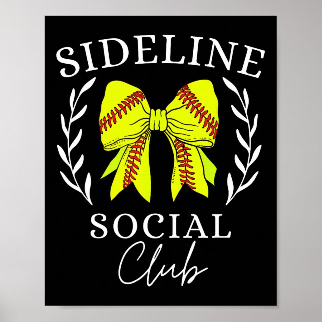 Poster Clube Social da Linha Lateral Coquete Softll Mãe I (Frente)