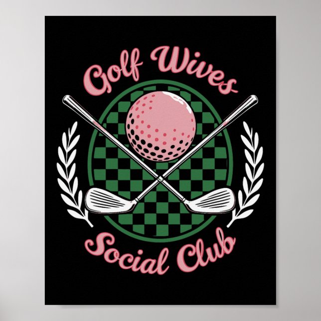 Poster Clube Social das Esposas do Golfe 3 (Frente)