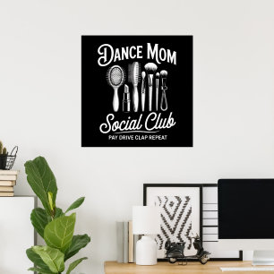 Poster Clube Social de Mãe de Dança Mamãe