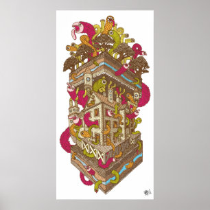 Poster Clube subterrâneo da ciência