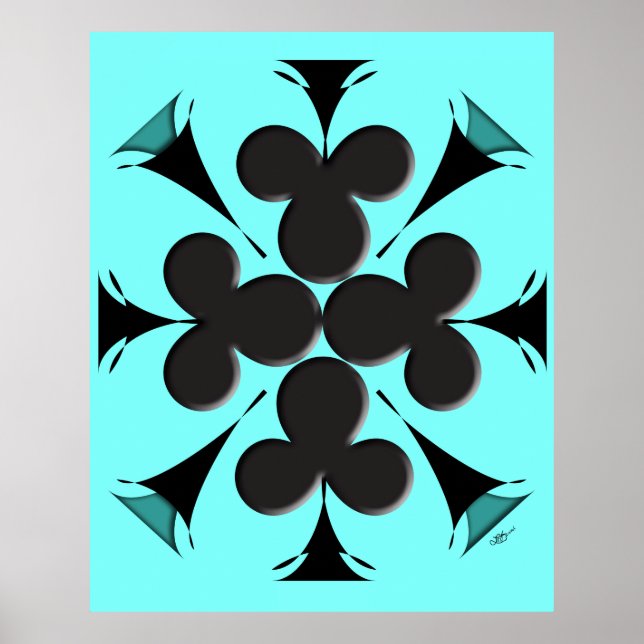 Poster Clubs (Frente)