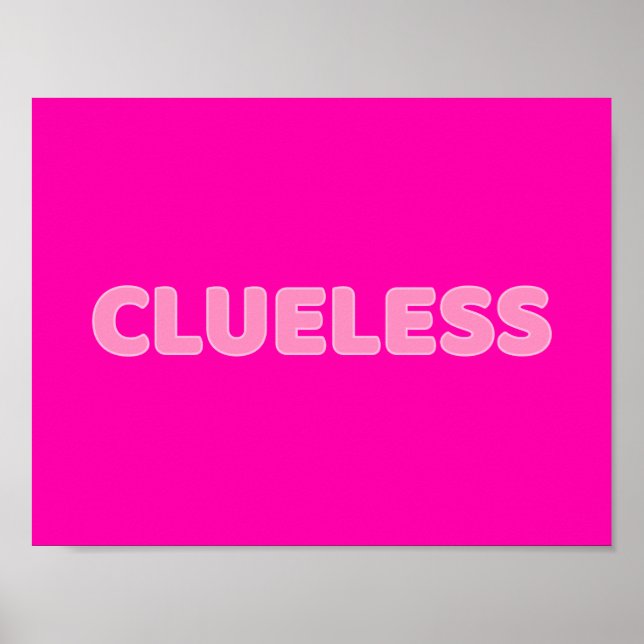 Poster Clueless Eu (Frente)
