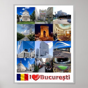 Poster Cluj-Napoca - Mosaico - Romênia -