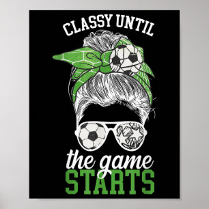 Poster Cly Até o Jogo Começar Futebol no Dia do Jogo Dia