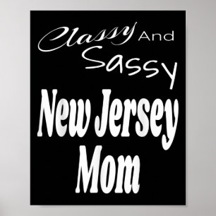 Poster Cly E Sy Nova Jersey Mãe Engraçado Humor Dito Cita