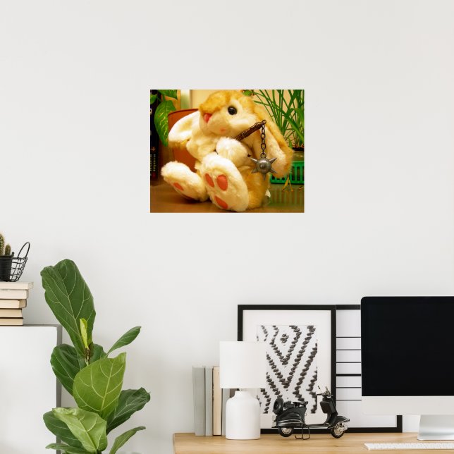 Poster Clyde da Bunny (Escritório em casa)
