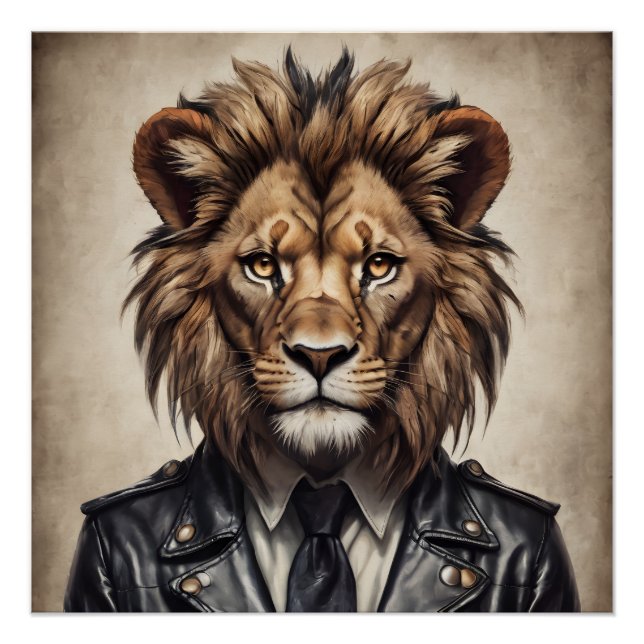 Póster Clyde, o Leão (Frente)