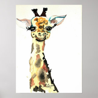 Poster CMCarlson Cute Girafa