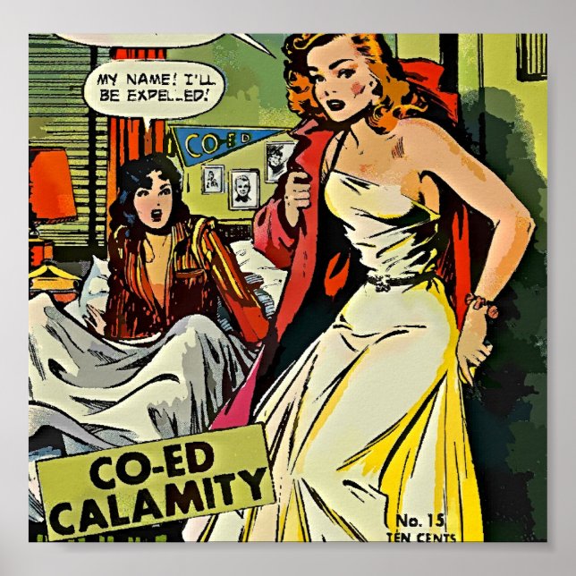 Poster Co Ed Calamity (Frente)