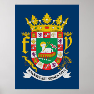 Póster COA de Puerto Rico