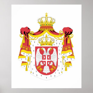 Poster COA de Serbia