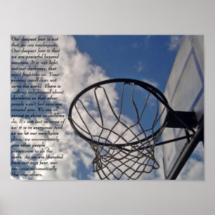 Poster Coach Carter Fear Quote3