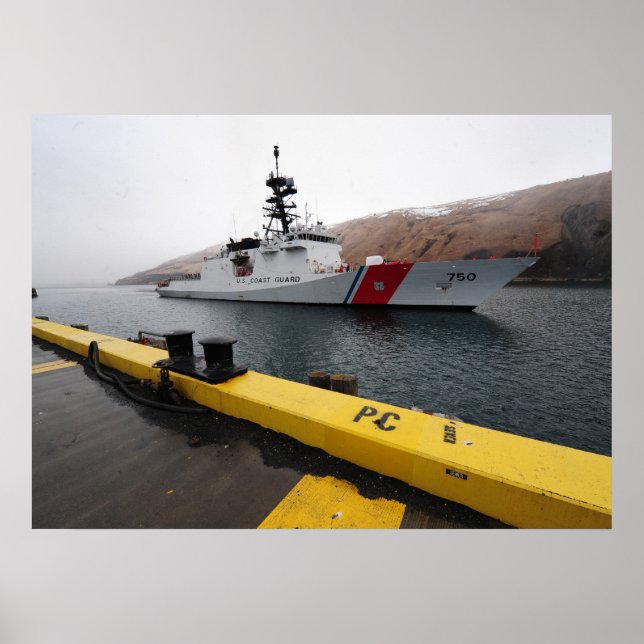Poster Coast Guarda Cutter Bertholf (Frente)