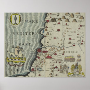 Poster Coast of Phoenicia