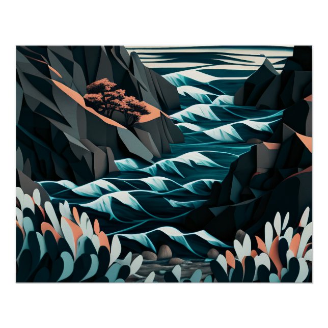 Póster Coastal Energy (Frente)
