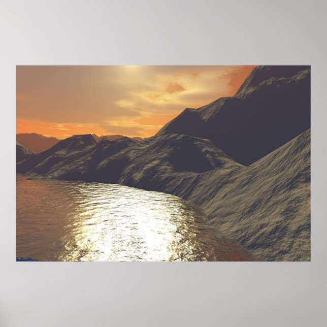 Póster Coastline (Frente)