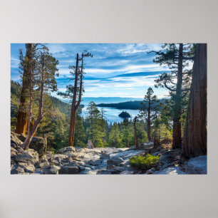 Poster Coastline Emerald Bay, Lake Tahoe, Califórnia