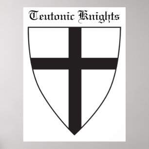 Póster Coat of arms of the Teutonic Order