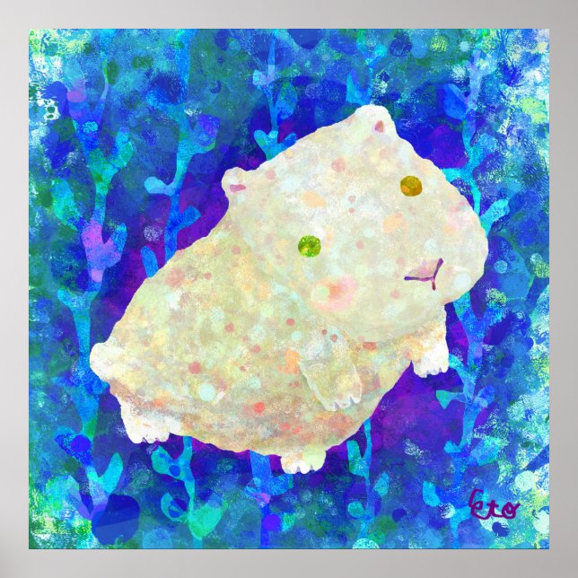 Póster cobaia branca (Frente)