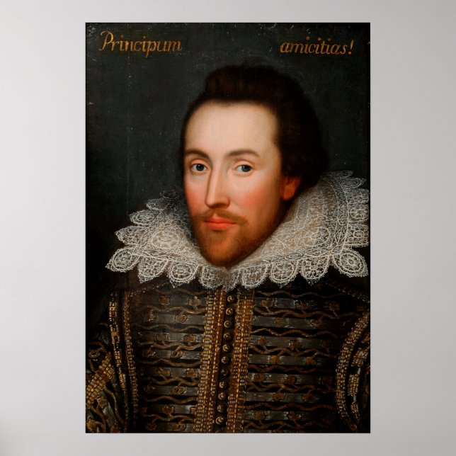 Poster Cobbe Portrait William Shakespeare (Frente)