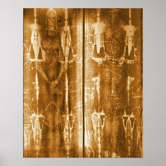 Poster Cobertura de Turim Jesus Cristo (Frente)