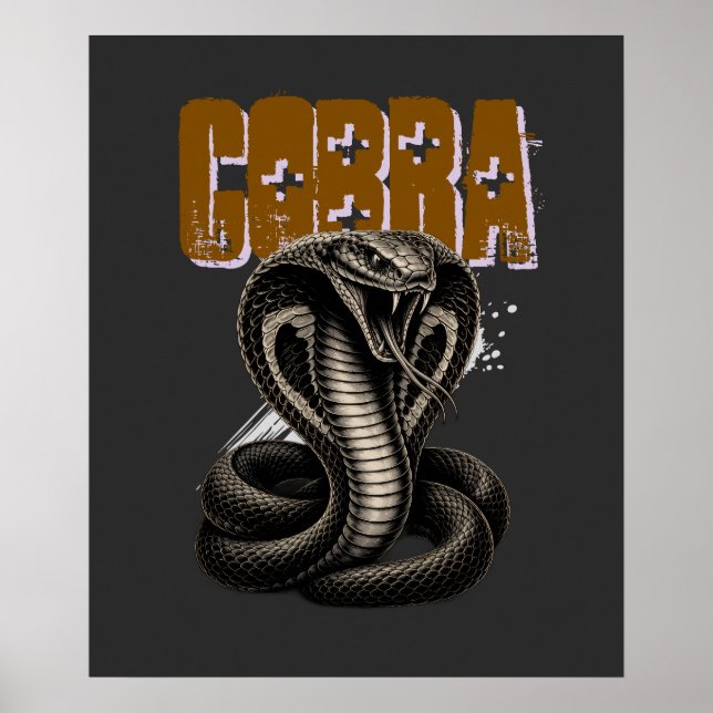 Poster Cobra (Frente)