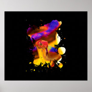 Poster Cobra colorido