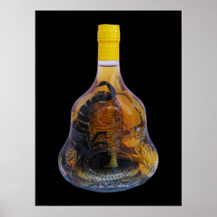 Poster Cobra da cobra contra o Lao de Yadong do uísque d