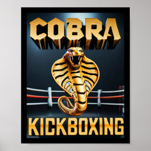 Poster Cobra Kickboxing Desenho Por Don Castillo