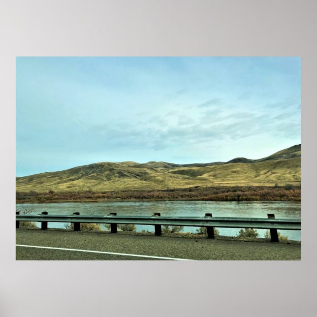 Poster Cobra River, Baker County, Oregon (Frente)
