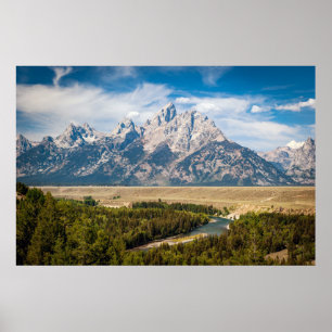 Poster Cobra River Overlook Parque Nacional Grand Teton