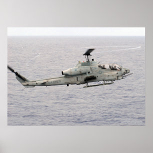 Póster Cobra super marinha