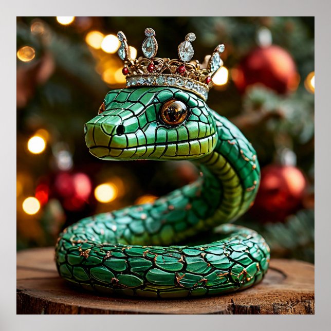 Poster Cobra verde (Frente)