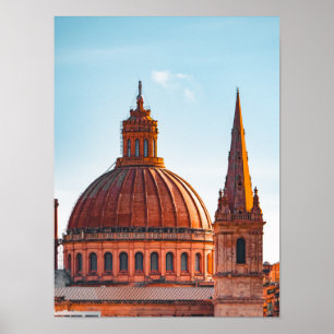 Poster Cobre e Céu: A Coroa de Valletta