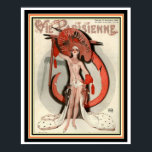 Póster Cobrir 16 x 20 da arte parisienne<br><div class="desc">Paris Life, Art Deco, cobrir de revista 16 x 20.</div>