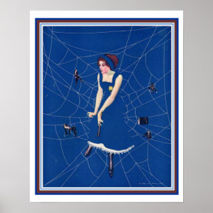 Poster Cobrir 16 x 20 da vida da Web de aranha de Coles