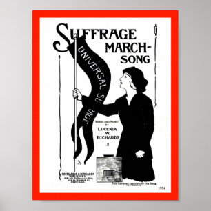 Poster Cobrir 1914 da partitura do vintage da canção de