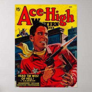 Póster Cobrir 3 da Ace High Magazine