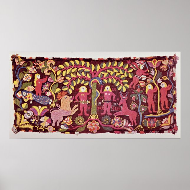 Póster cobrir da almofada de carruagem que representa a q (Frente)