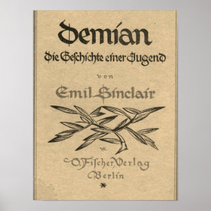 Poster Cobrir da primeira edição da Demia (1919)