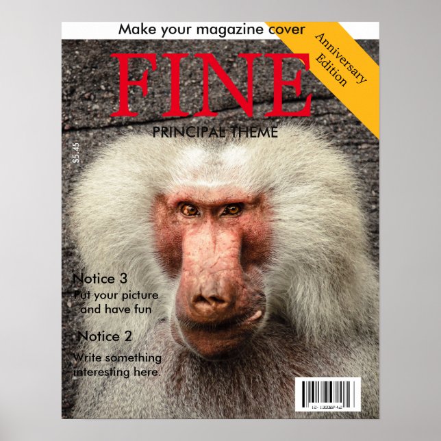 Poster Cobrir da Revista (Frente)