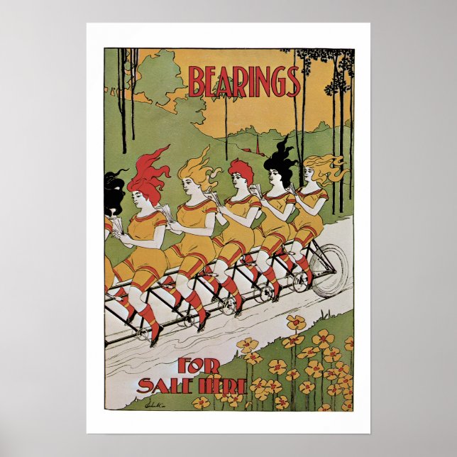 Póster Cobrir da revista Bearings (Frente)