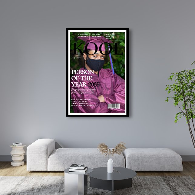 Poster Cobrir da Revista Falsa de Graduação legal Foto Pr (Criador carregado)