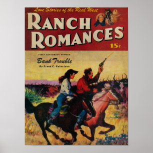 Poster Cobrir da Revista Ranch Romances