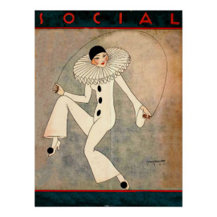 Póster Cobrir da Revista Social
